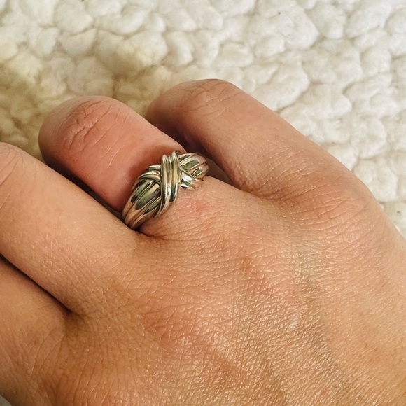 Tiffany & Co. Signature X Ring - Picture 9 of 12